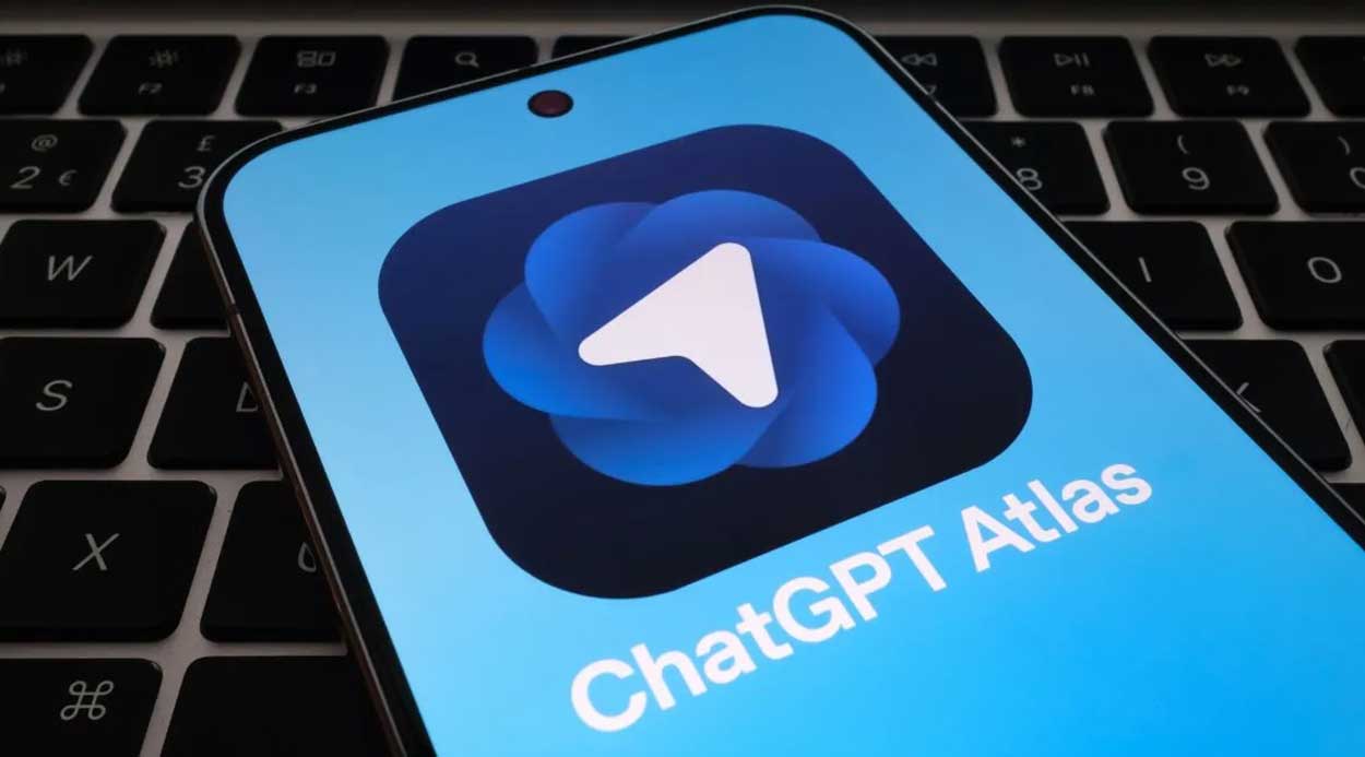 Atlas browser screen